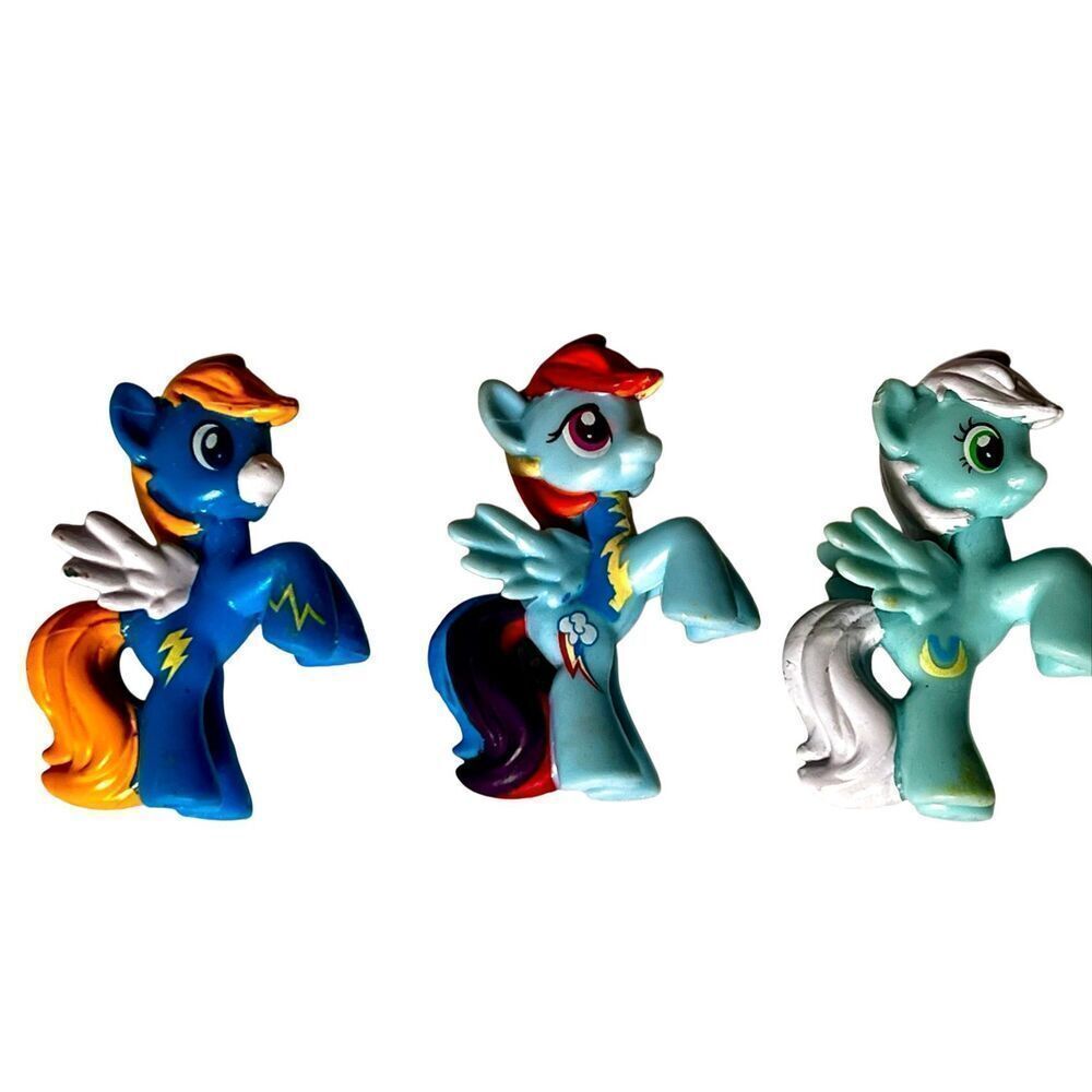 Set of 3 Hasbro My Little Pony: Friendship is Magic G4 Mini Figures
